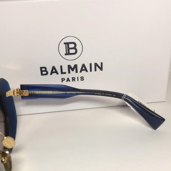 Balmain Paris NWB  Authentic Balmain Brigitte BPS-129B Sunglasses - Picture 4 of 15